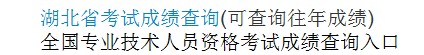 湖北2014年經濟師考試成績查詢入口