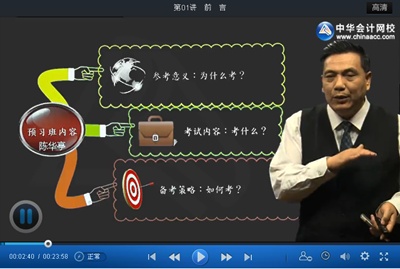 高級會計師免費輔導課程試聽