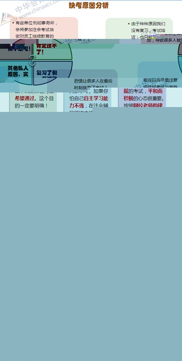 找對方法2015注冊會計師考試讓我們不再缺考