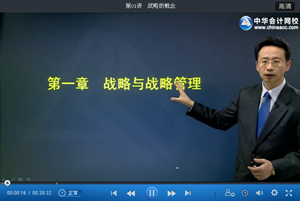 李志剛老師2015年注會公司戰略與風險管理強化班