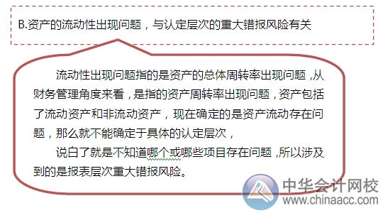 2015注會“借題發揮”審計篇：評估重大錯報風險