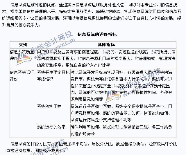2015注會《公司戰(zhàn)略》高頻考點(diǎn):管理信息系統(tǒng)的管理