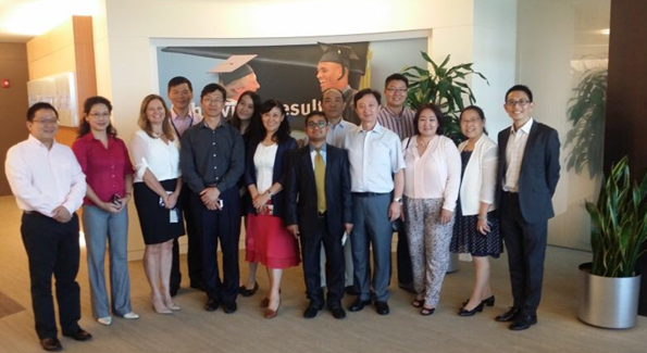 中國高校、正保教育代表參加AICPA協會專題研討會