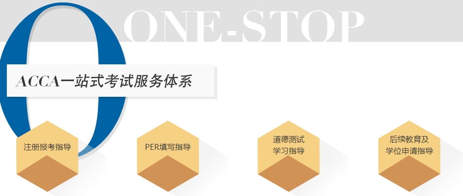 ACCA教學特色之一站式考務服務