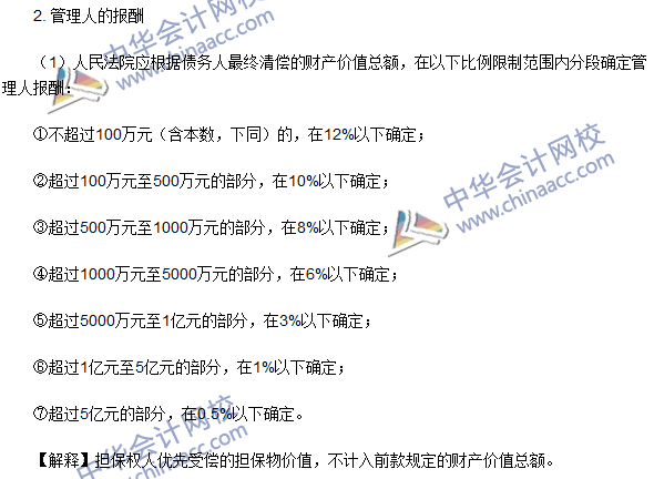 注冊會(huì)計(jì)師《經(jīng)濟(jì)法》高頻考點(diǎn):管理人的資格與報(bào)酬