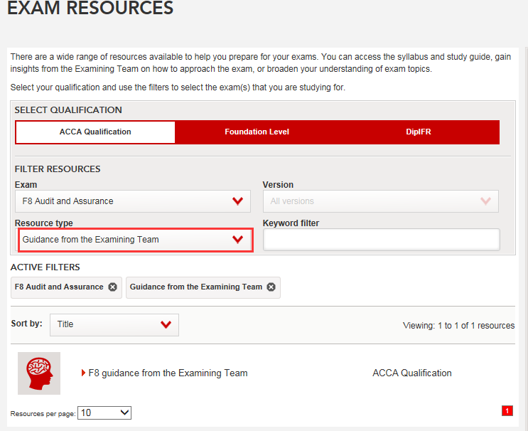 ACCA考試,考官報告,ACCA官網