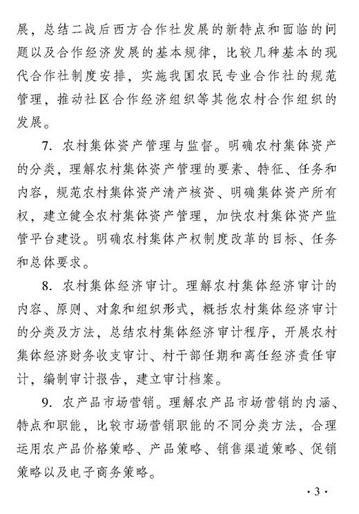 2018年度初級農業經濟專業知識與實務考試大綱