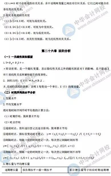 中級經濟師-經濟基礎知識常考計算公式