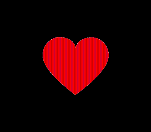 七夕情人節520心形動態分割線