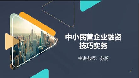 民營企業實戰融資技巧與方案