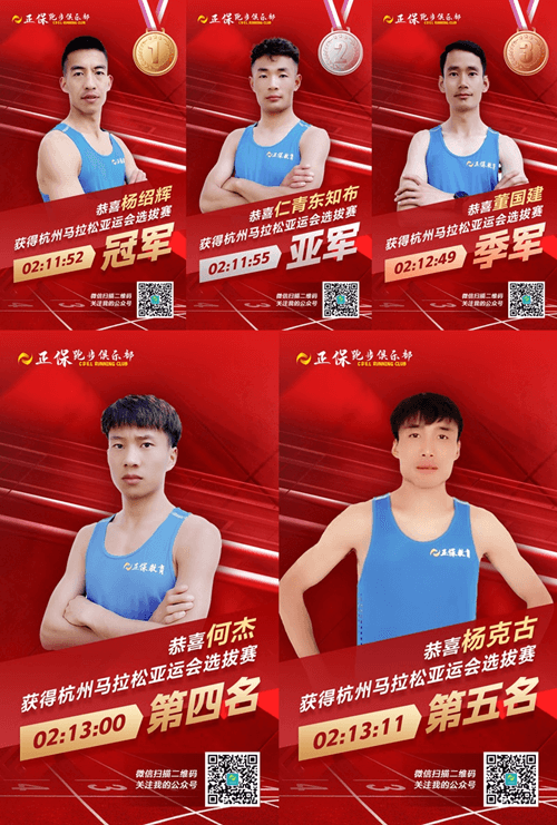 超燃~正保跑步俱樂部運動員在亞運會選拔賽獲得1金2銀1銅完美收官 超燃~正保跑步俱樂部運動員在亞運會選拔賽獲得1金2銀1銅完美收官