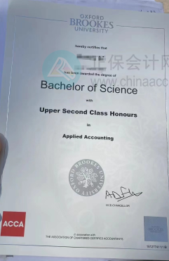 牛津布魯克斯大學畢業證書 牛津布魯克斯大學畢業證書