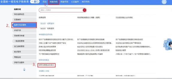 申報以及更正財務(wù)報表信息 申報以及更正財務(wù)報表信息