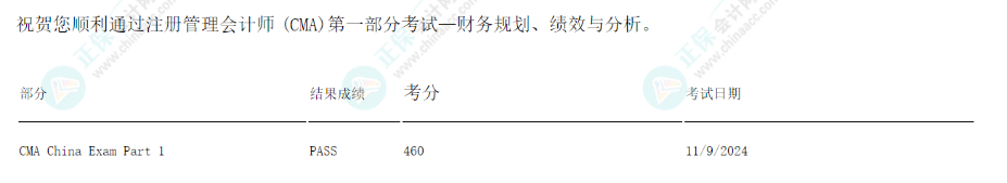 CMA成績公布！網校學員高分刷屏！