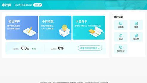 審計(jì)師AI題刷刷