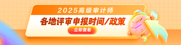 高級審計師評審