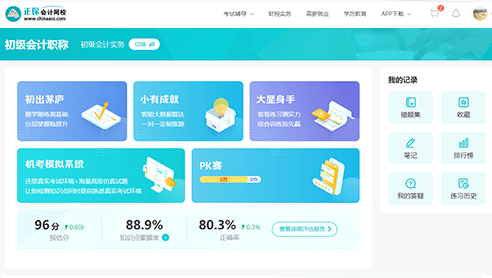 初級會計職稱AI題刷刷